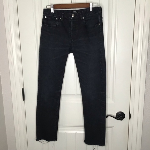 A.P.C. Petit Standard Jean Droit Etroit in Black. - Picture 2 of 11